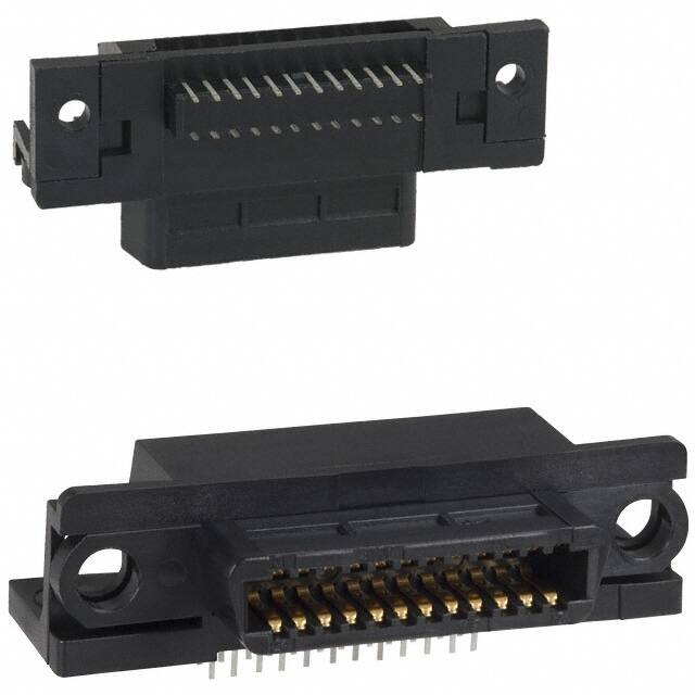 5553121-1 CONN RCPT 24POS R/A SOLDER