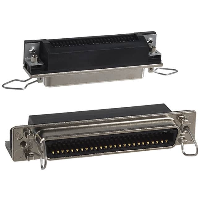 554901-1 CONN SCSI RCPT 50POS R/A SOLDER