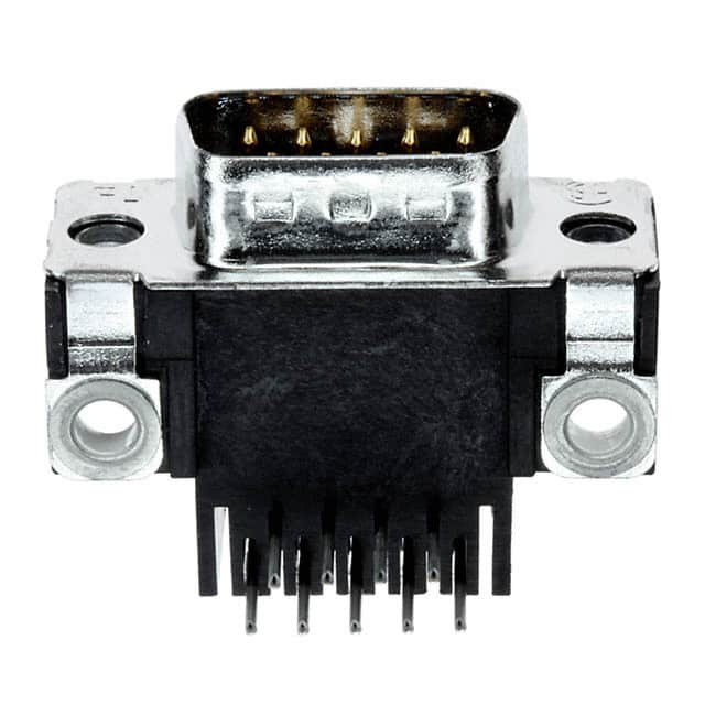 745990-4 CONN D-SUB PLUG 9POS R/A SLDR