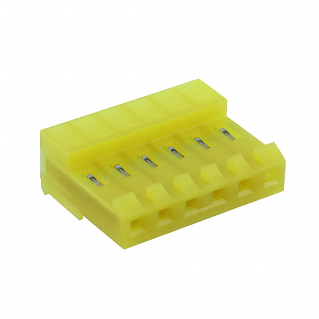 641218-6 CONN RCPT 6POS IDC 20AWG GOLD