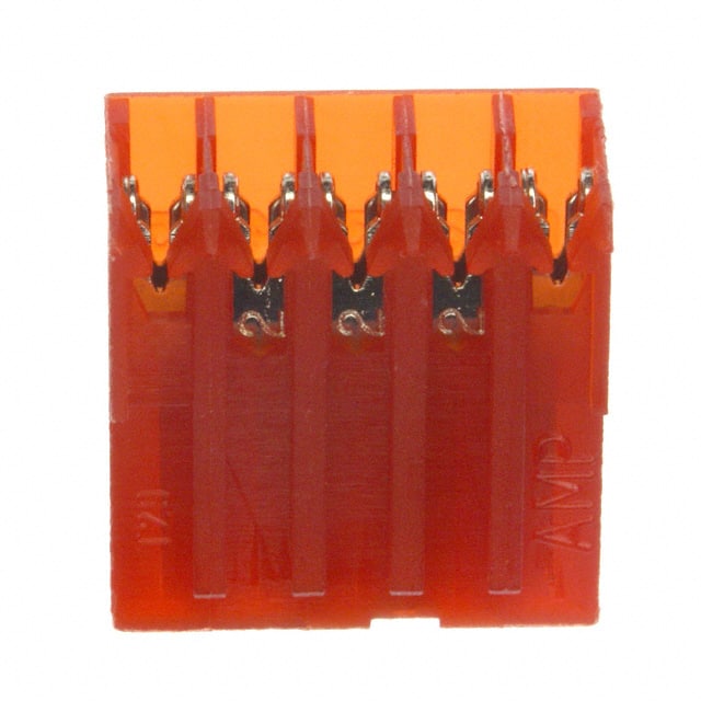 641237-5 CONN RCPT 5POS IDC 22AWG GOLD