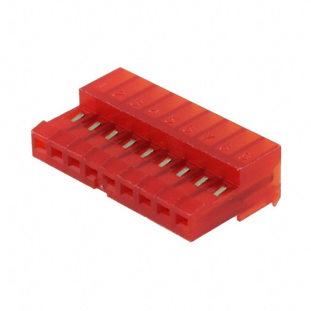 641237-9 CONN RCPT 9POS IDC 22AWG GOLD