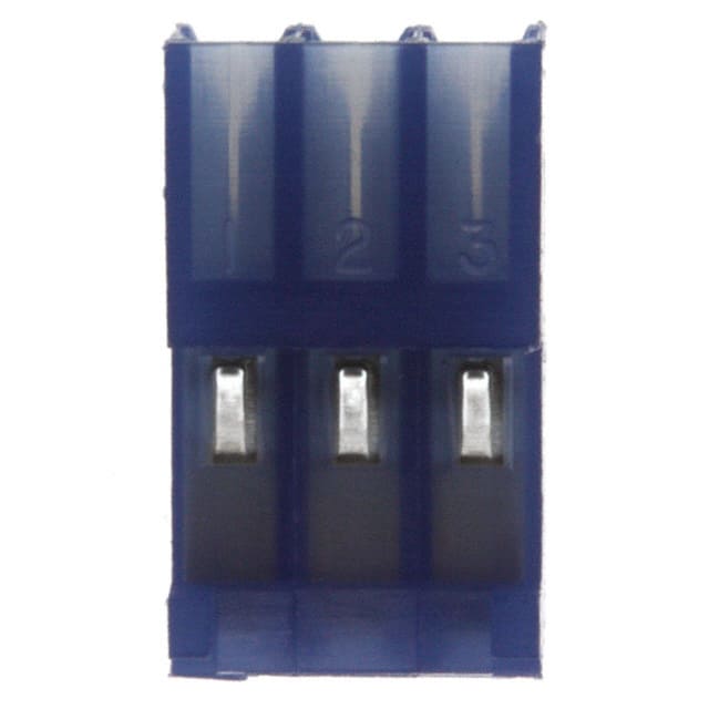 644043-3 CONN RCPT 3POS IDC 26AWG GOLD