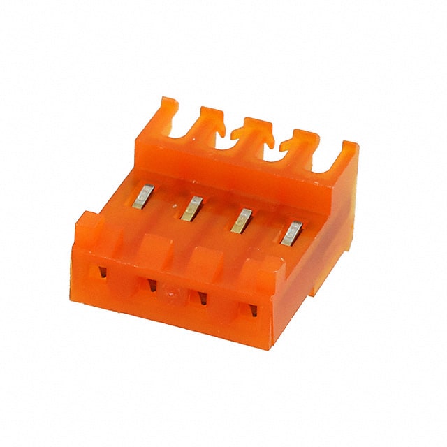 644718-4 CONN RCPT 4POS IDC 18AWG GOLD