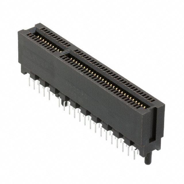 650090-3 CONN EDGE DUAL FMALE 80POS 0.050