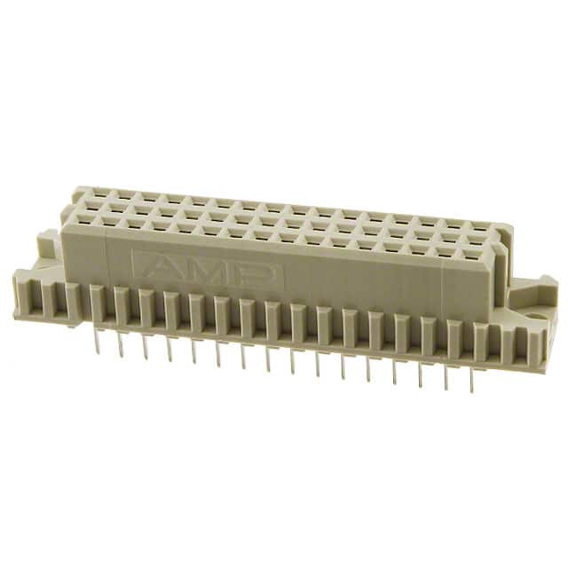 650466-4 CONN DIN RCPT 48POS PCB GOLD