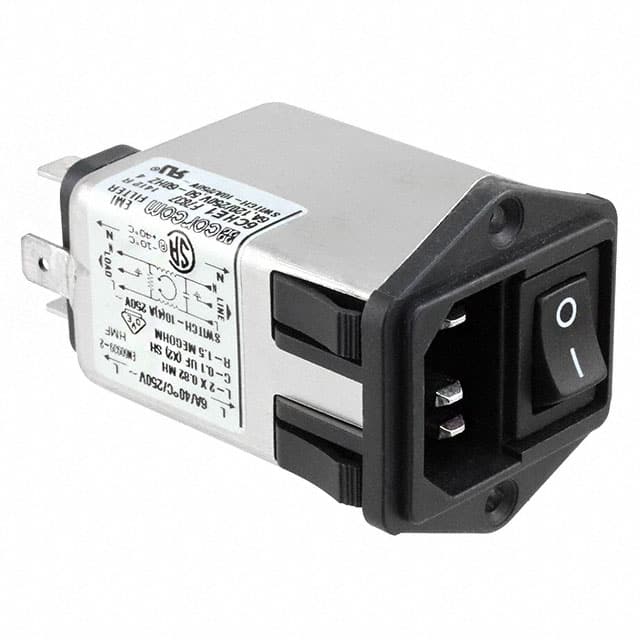 6609114-9 PWR ENT MOD RCPT IEC320-C14 PNL