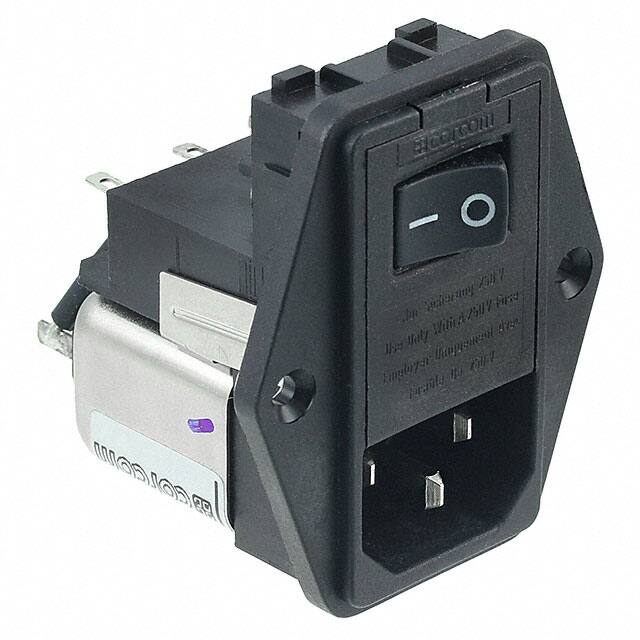 6609122-4 PWR ENT MOD RCPT IEC320-C14 PNL