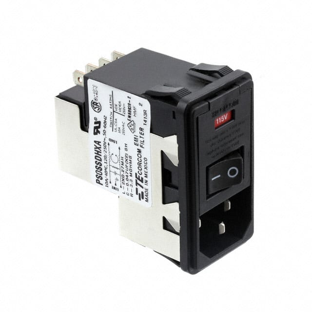 6609951-4 PWR ENT MOD RCPT IEC320-C14 PNL