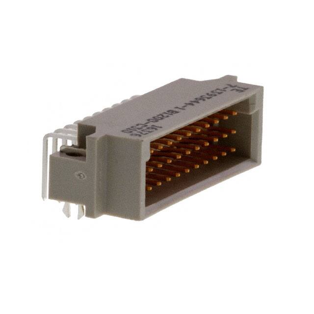 7-1393644-1 CONN DIN PLUG 30POS PCB RA GOLD