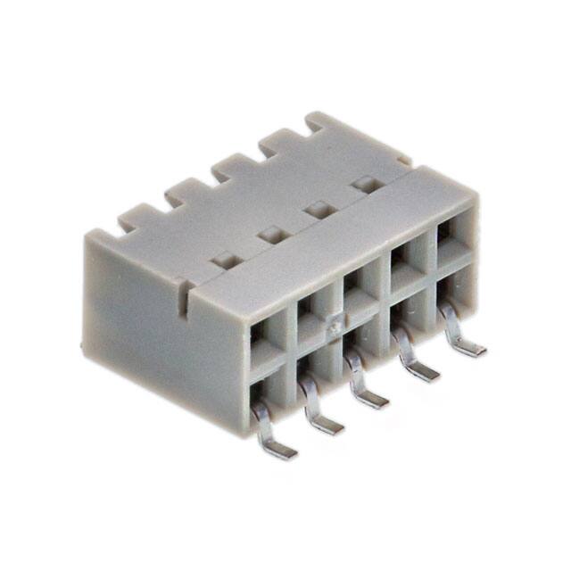 71609-305LF CONN RCPT 10POS 0.1 GOLD SMD R/A