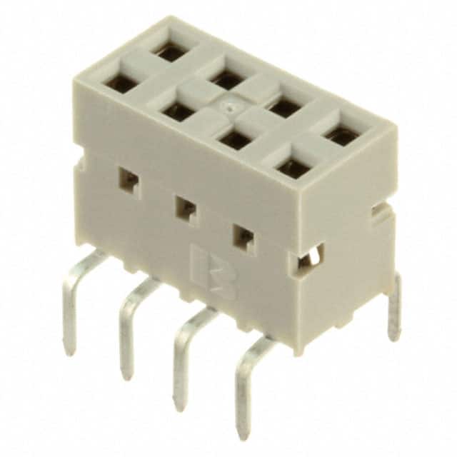 71991-804HLF CONN RCPT 8POS 0.1 GOLD PCB