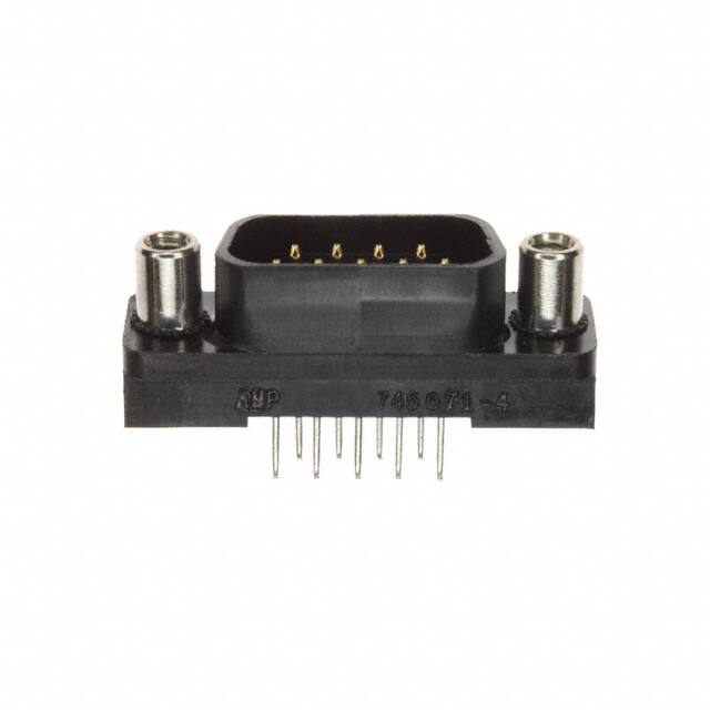 745071-4 CONN D-SUB PLUG 9POS VERT SLDR