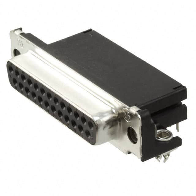 747838-4 CONN D-SUB RCPT 25POS R/A SLDR