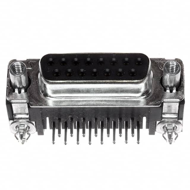 747845-5 CONN D-SUB RCPT 15POS R/A SLDR