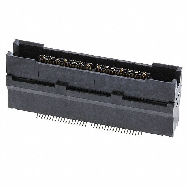 767130-2 CONN RCPT 76POS SMD GOLD
