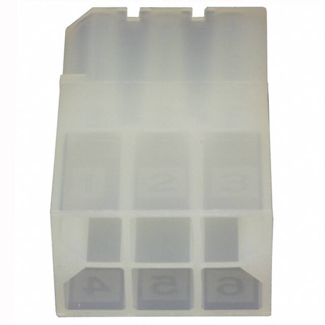 770360-1 CONN RCPT HSG 6POS .093