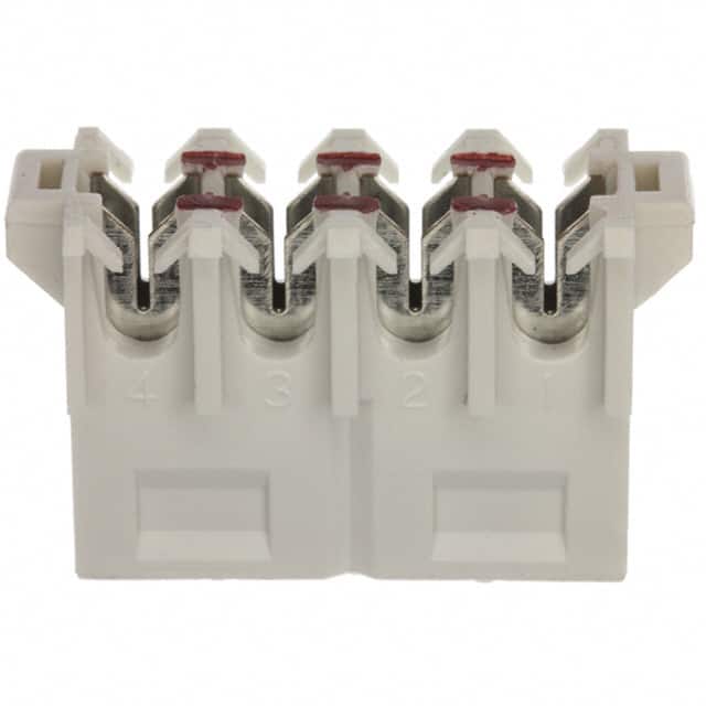 794036-3 CONN PLUG 4POS IDC 22AWG TIN