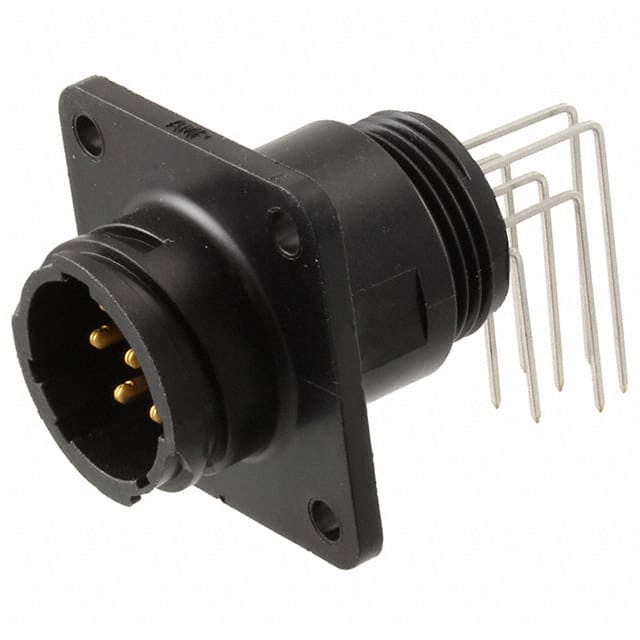 796435-1 CONN RCPT MALE 7POS GOLD SOLDER