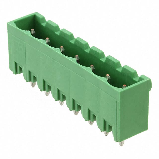796642-7 TERM BLOCK HDR 7POS VERT 5MM