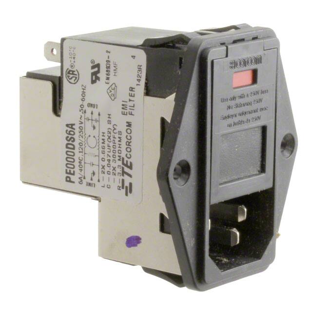 8-6609930-3 PWR ENT MOD RCPT IEC320-C14 PNL