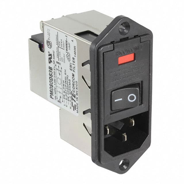 8-6609940-3 PWR ENT MOD RCPT IEC320-C14 PNL