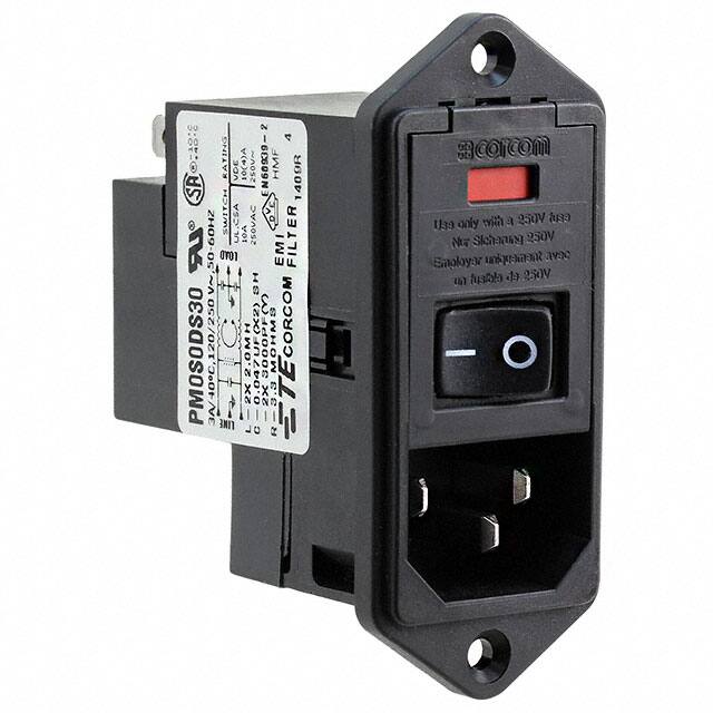 8-6609940-5 PWR ENT MOD RCPT IEC320-C14 PNL