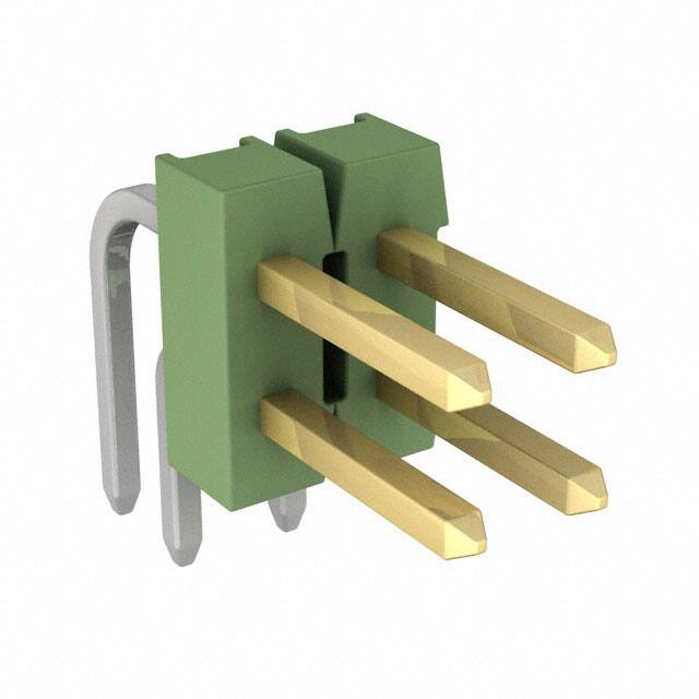 826634-2 CONN HEADER R/A 4POS 2.54MM