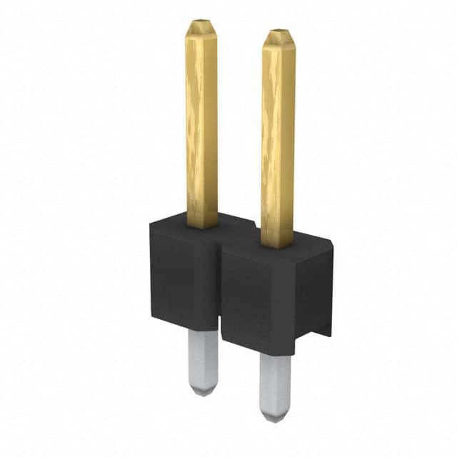 861400021YO8LF CONN HEADER VERT 2POS 2.54MM