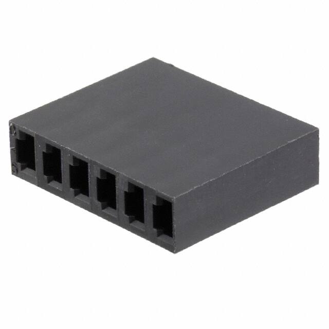 87025-2 CONN RCPT HSG 6POS 3.96MM