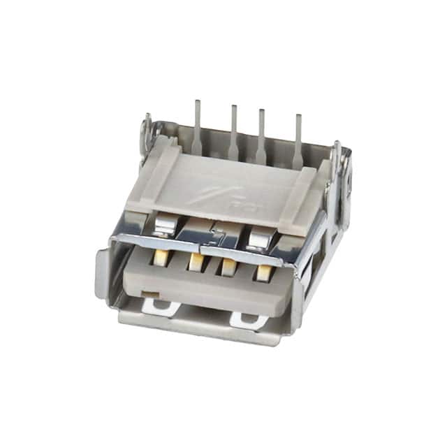 87520-0110BLF CONN RCPT USB2.0 TYPEA 4POS R/A