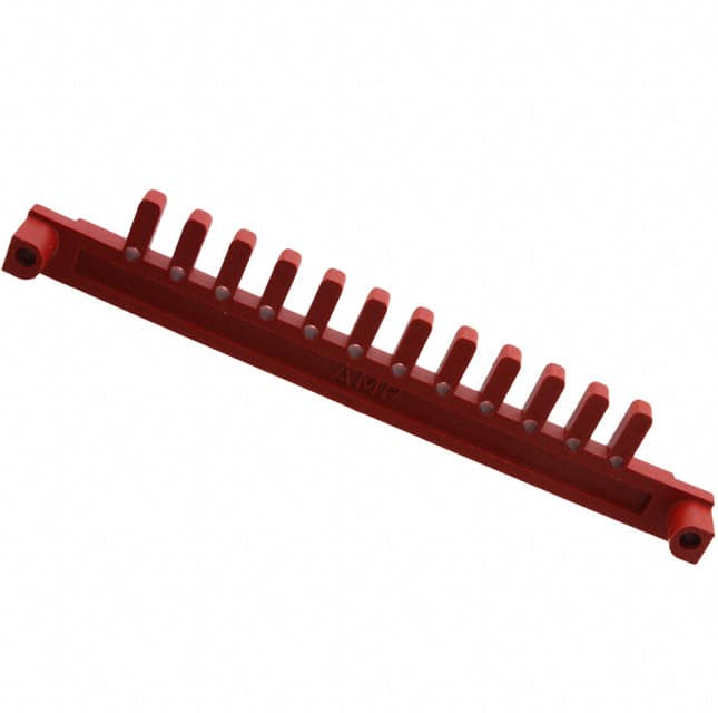926495-1 CONN DIN PLUG KEYING BLOCK RED