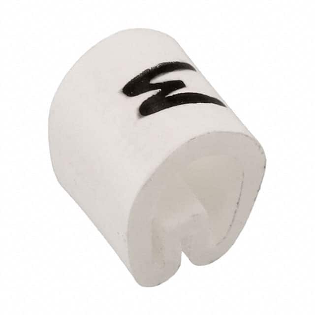EC0614-000 WIRE MARKER PUSH ON 4.5MM WHITE