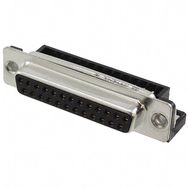 FCE17B25SA410 CONN D-SUB RCPT 25POS R/A SLDR