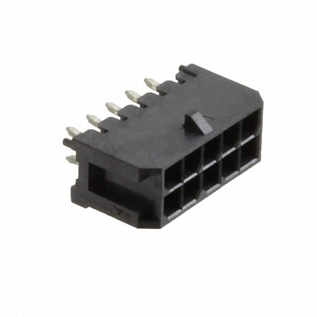 G881A10122TEU CONN HEADER VERT 10POS 3MM