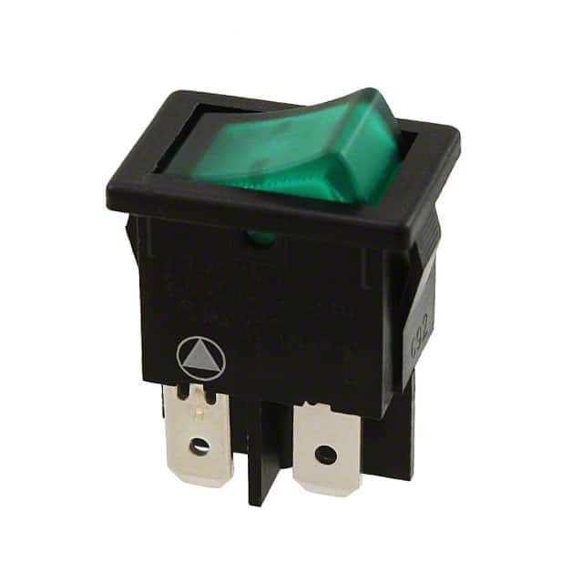 H8553VBBG3-B SWITCH ROCKER DPST 15A 250V