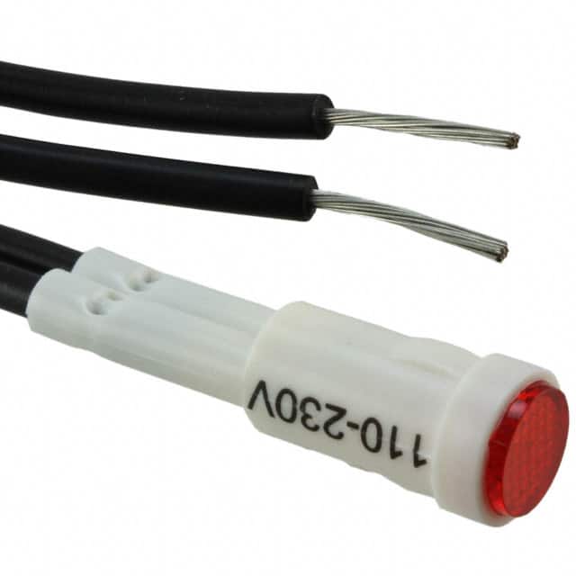 LE2950WL5R LED PNL MNT 125/250V RED