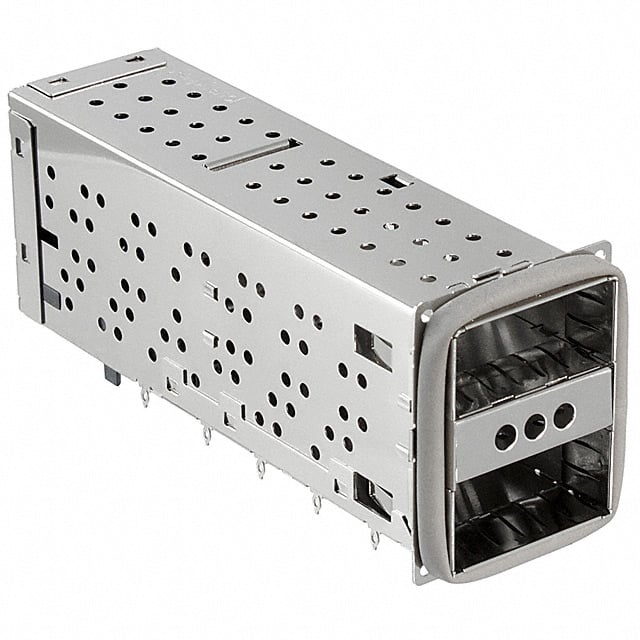 U90-B105-4071-110 CONN QSFP+ RCP W/CAGE 2X1 76P RA