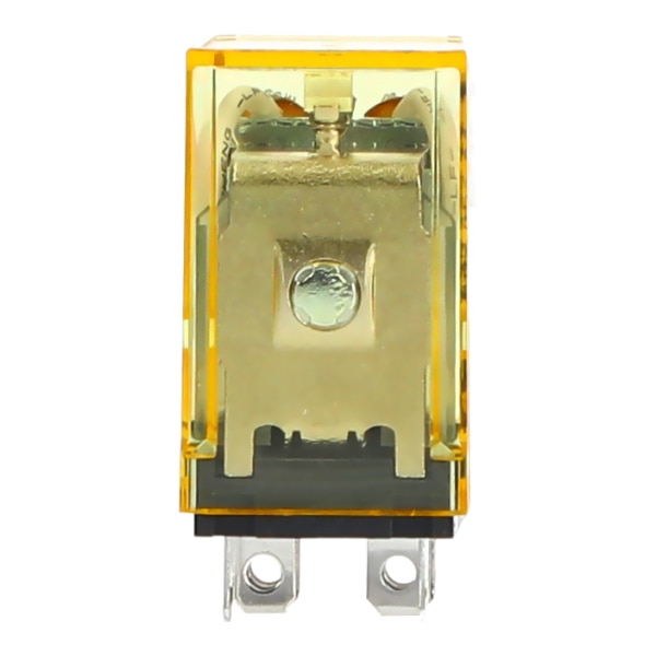 RH2B-UDC6V The IDEC RH2B-UDC6V is a DPDT power relay featuring a 6VDC coil and a 10A contact rating. It is designed for plug-in mounting.