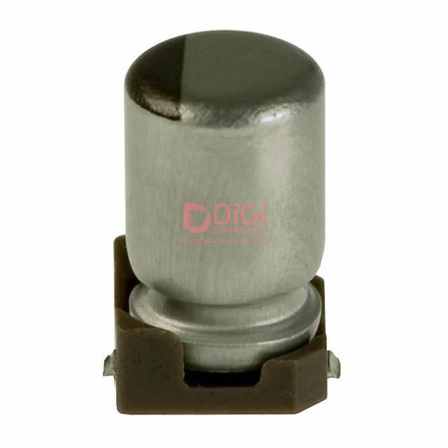 UWX1C100MCR2GB The Nichicon UWX1C100MCR2GB is an aluminum electrolytic capacitor with a capacitance of 10µF and a voltage rating of 16V. It features a ±20% tolerance and is designed for surface mounting.
