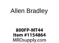 800FP-MT44 The Allen Bradley 800FP-MT44 is a 22mm emergency stop operator featuring a 40mm red plastic mushroom head with momentary twist-to-release action. It is designed for flush mounting and offers robust environmental protection.