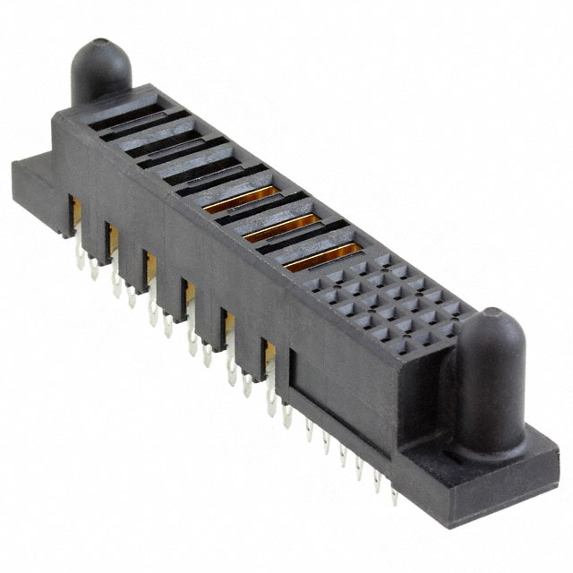 6450551-5 TE Connectivity 6450551-5 is a vertical receptacle backplane connector with 46 positions (32 signal and 14 power contacts). It is part of the MBXL series.
