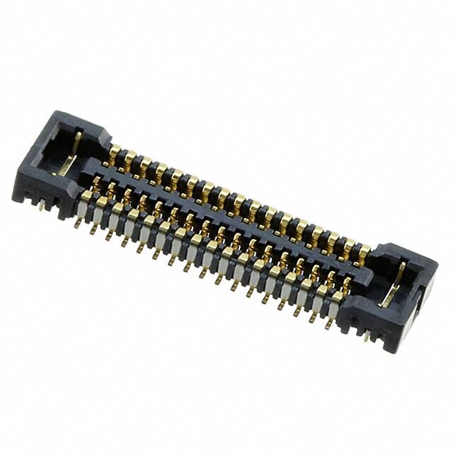 5024263410 CONN RCPT 34POS SMD GOLD