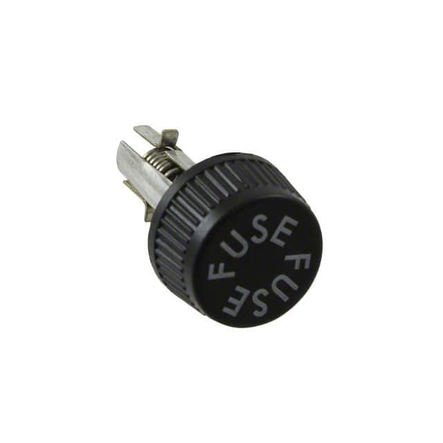 BK/FTM KNOB FOR HTB HOLDER 5MM FUSE