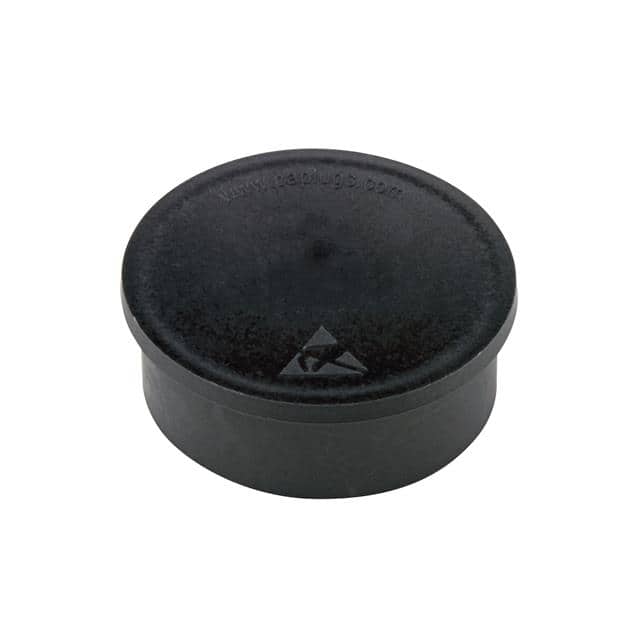 MSC23Q3 CAP ELE CONN ESD BLACK LLDPE, 10