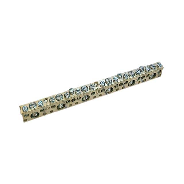 NBCE-0615-2 NEUTRAL BAR, (6)1/0-14AWG, (15)6
