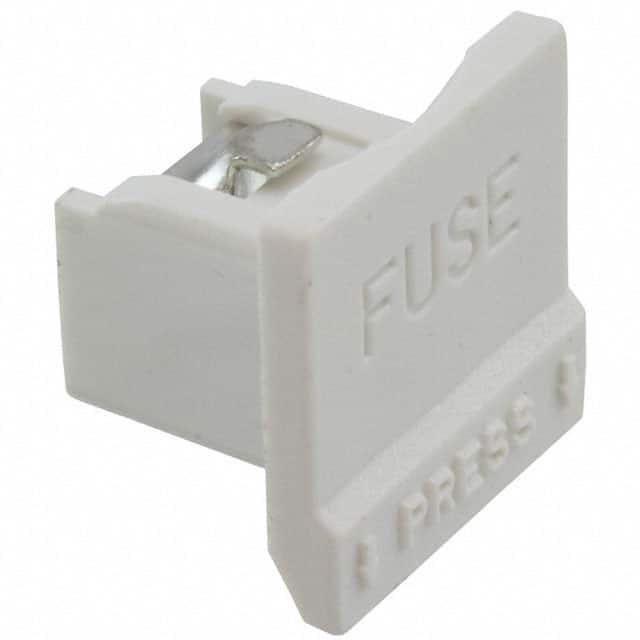 03480005Z FUSEHOLDER CAP WHITE 348 SERIES