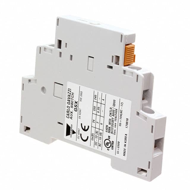 GSX11 SIDE MNT AUX 1NO 1NC