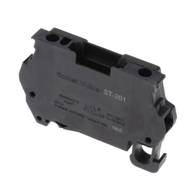 6760007723 BLACK TERMINAL BLOCKSCREW TERMI