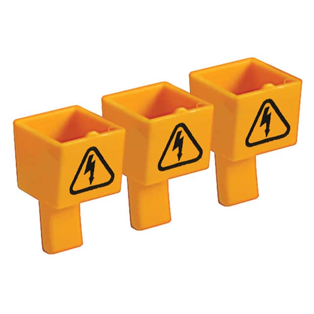 BRUL STRIP OF 3 INSULATION CAPS FOR U